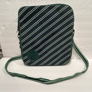 AMERICAN EAGLE OUTFITTERS LAPTOP MESSENGER CROSSBODY STRIPED PADDED BAG